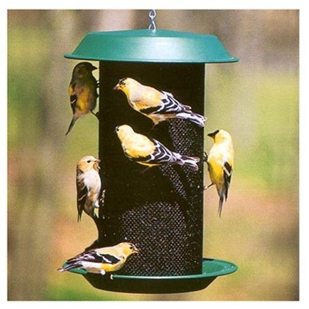 WOODLINK LTD Woodlink NAMAG2 Plastic Magnum Nyjer Thistle Magnum Bird Feeder; Hunter Green 143290